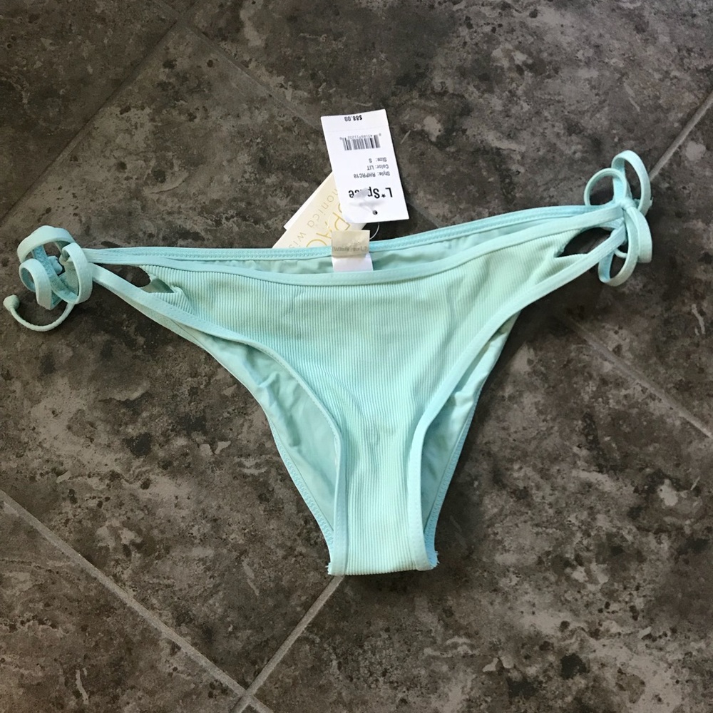 NWT L*Space Ribbed Rodin High Bikini Bottom
